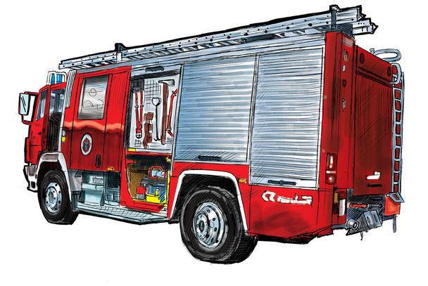 Fire truck - Photo, Image