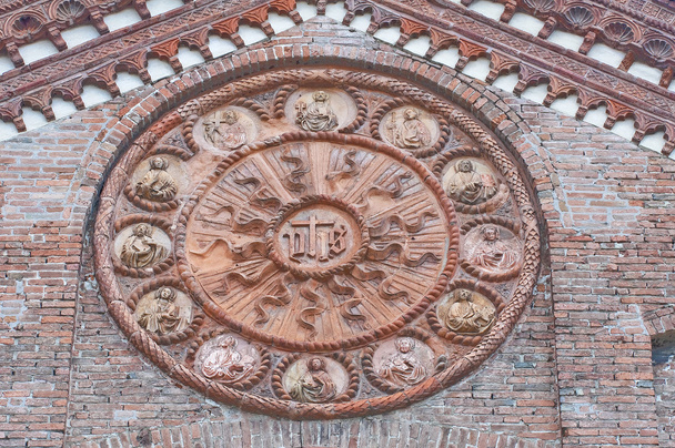 Церковь Святого Стефано. Феррара. Эмилия-Романья. Италия
. - Фото, изображение