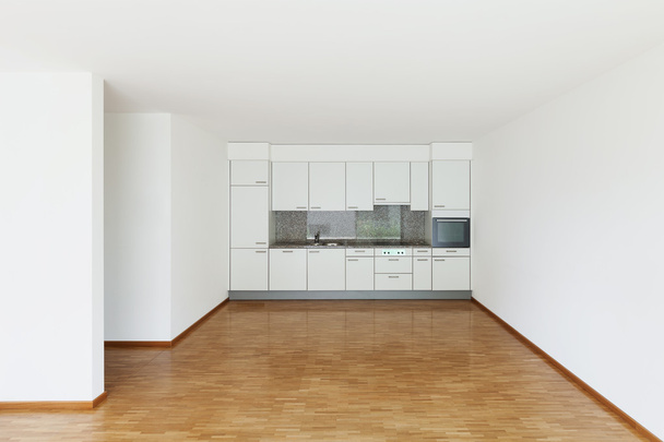 empty living room with kitchen - Photo, Image