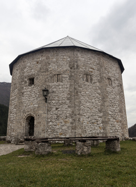 Średniowieczne wzmocnionych budynku w Travniku 10 - Zdjęcie, obraz