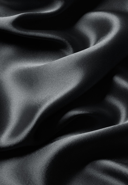 μαύρο σατέν - Φωτογραφία, εικόνα