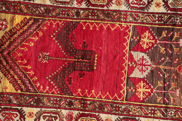 Χειροποίητα, παλαιά τουρκική κουβέρτα - Φωτογραφία, εικόνα