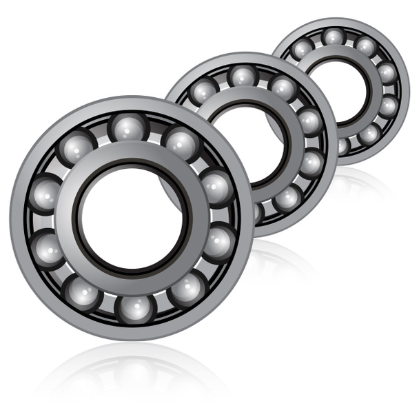  bearings illustration on a white background - Foto, afbeelding