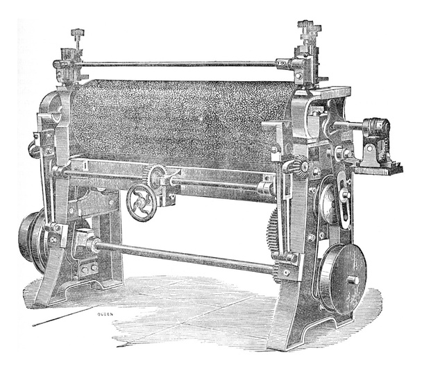 Schärfmaschine, Vintage-Gravur. - Foto, Bild