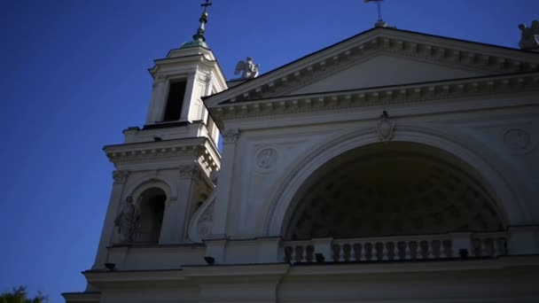 Stiftskirche st. anne in wilanow, polen - Filmmaterial, Video