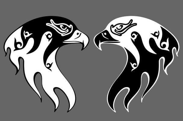 Tatuagem de uma águia
 - Vetor, Imagem