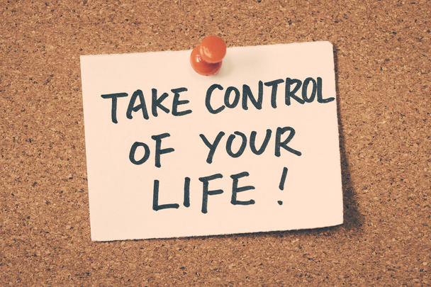 Neem de controle over je leven - Foto, afbeelding