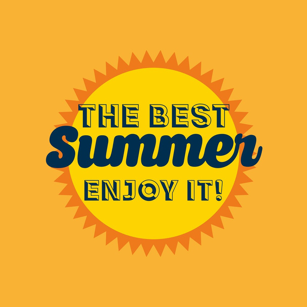 the best summer design  - Vector, Imagen