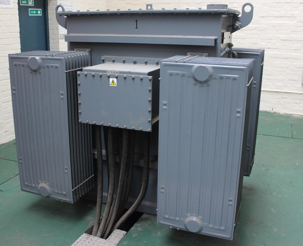 An industrial transformer - Photo, Image