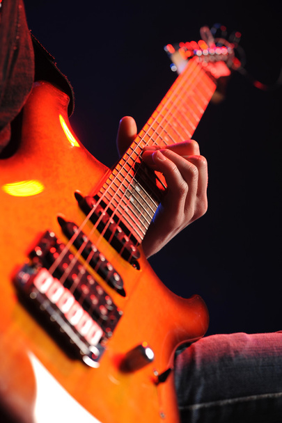 Guitar player - Foto, afbeelding