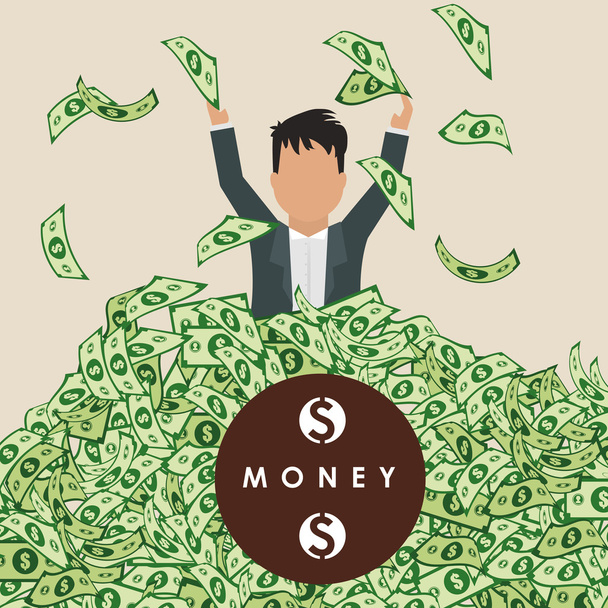 dinheiro e investimento  - Vetor, Imagem