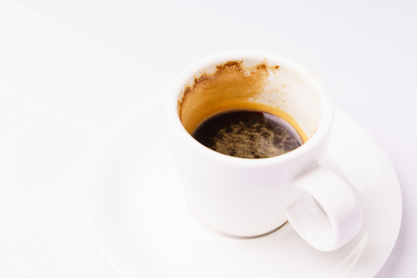 cup of coffee on white - Фото, зображення