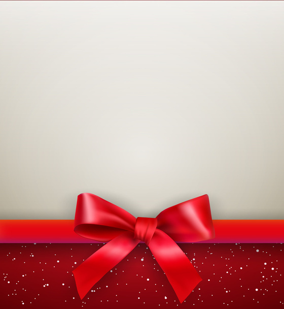 background with bow - Vector, Image