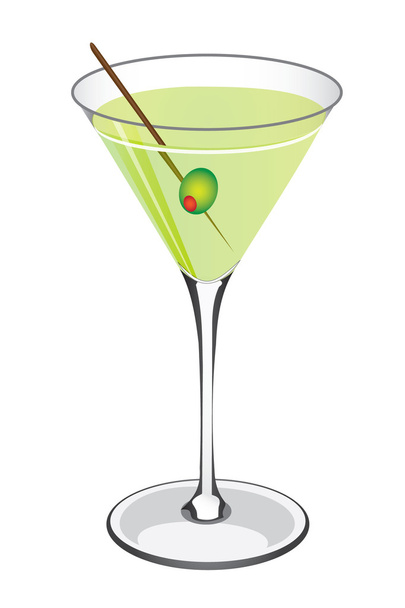 Martini vector - Vetor, Imagem