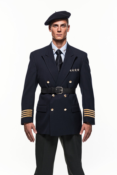 Airforce uniform fashion man - Fotoğraf, Görsel