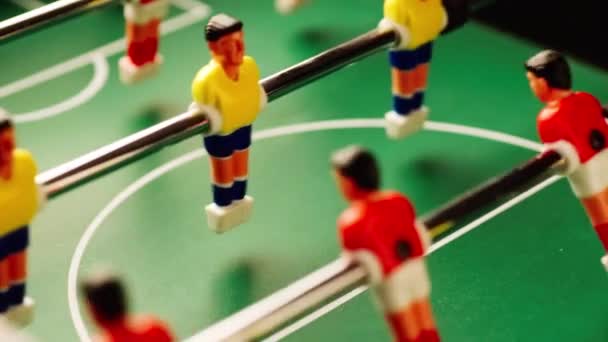 foosball game in action - Footage, Video