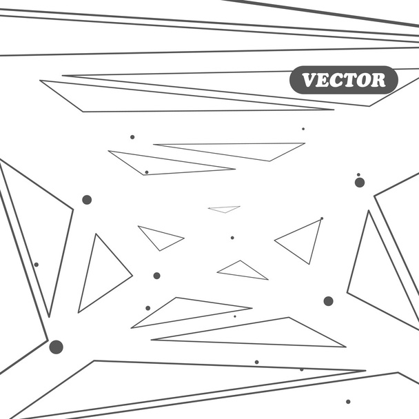 Abstract geometric background - Vektor, kép