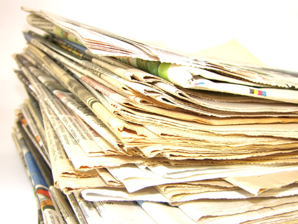 A stack of newspapers - Photo, Image