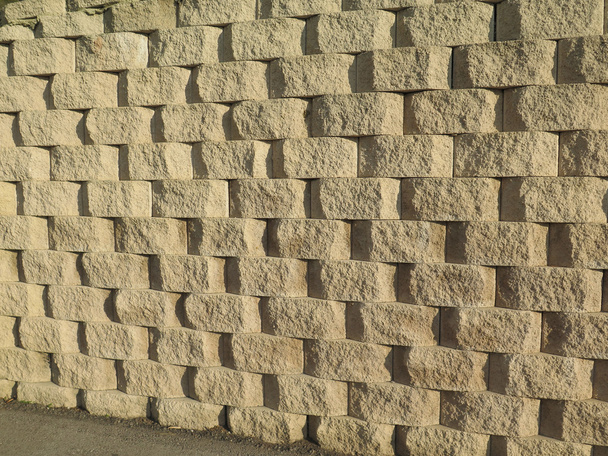 Kőfal blokkok - Fotó, kép