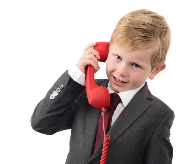 young businessman important call - Φωτογραφία, εικόνα
