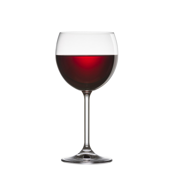 κόκκινο ποτήρι κρασιού - Φωτογραφία, εικόνα