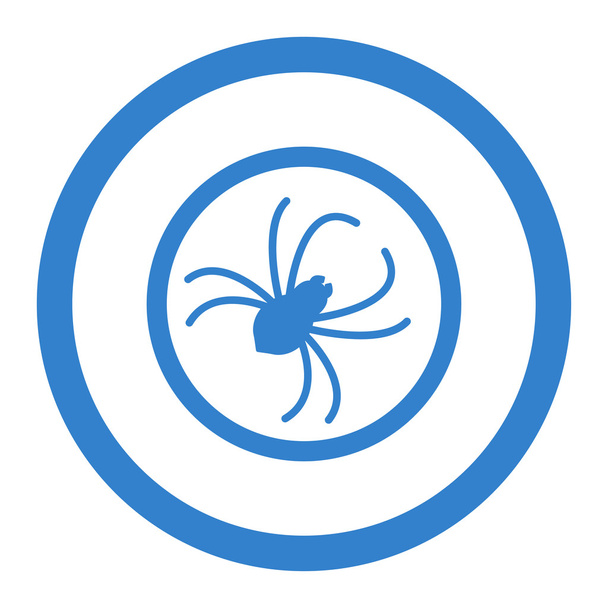 Spider Circled Vector Icon - Vector, Image
