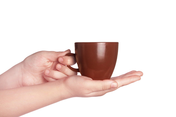Tasse de café à la main - Photo, image