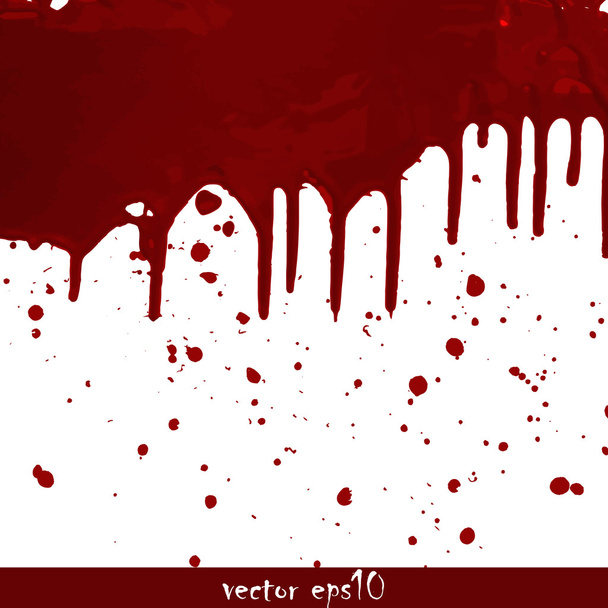 Macchie di sangue spruzzate
 - Vettoriali, immagini