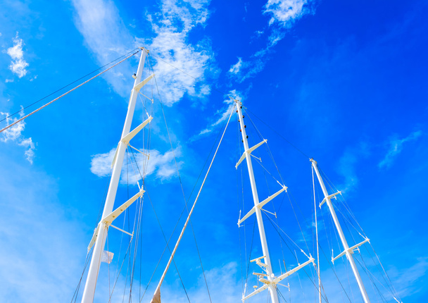 zeilboot met drie masten - Foto, afbeelding