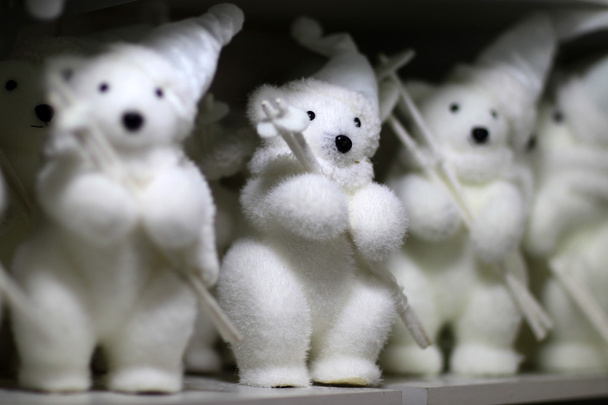 Juguetes oso blanco
 - Foto, Imagen