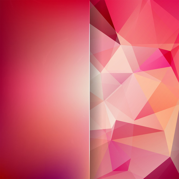 fond abstrait composé de rouge, orange. triangles roses un
 - Vecteur, image