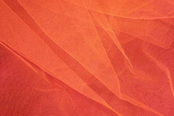 Kleurrijke Tulle op satijn stof achtergrond - Foto, afbeelding