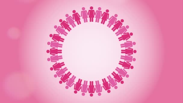 diseño de conciencia de cáncer de mama
 - Metraje, vídeo