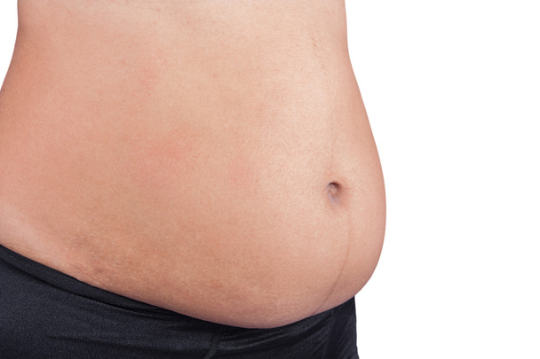 Women body fat belly  - Photo, Image