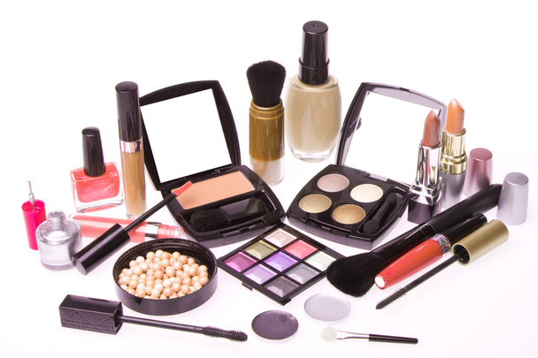 kozmetik makyaj ürünleri kümesi - Fotoğraf, Görsel