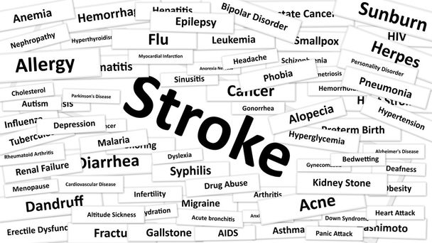 Egy betegség, az úgynevezett Stroke - Fotó, kép