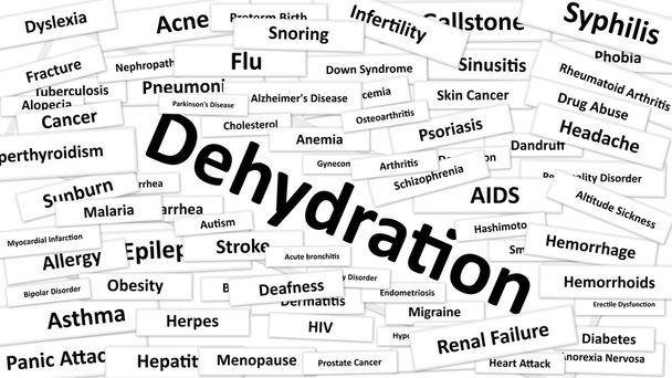 eine Krankheit namens Dehydratation - Foto, Bild