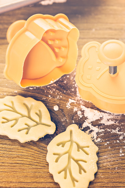 Pumpkin pie cookie stamper - Photo, Image