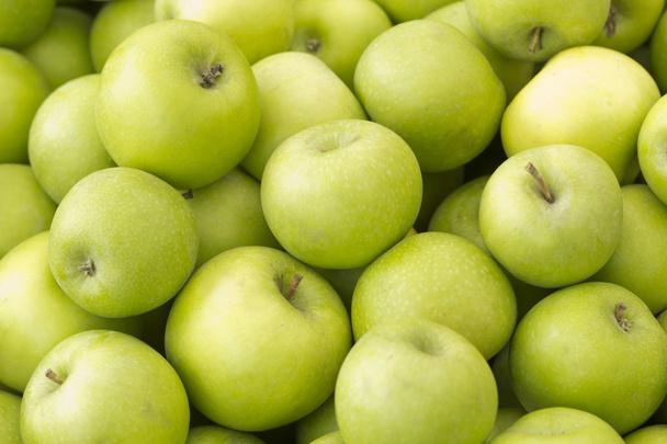 manzanas verdes de cerca - Foto, imagen