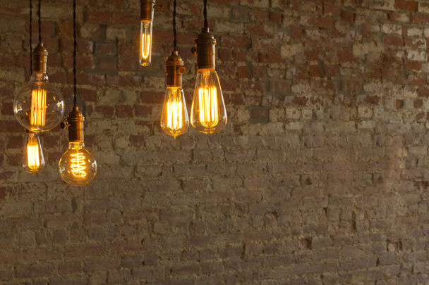Lâmpadas de estilo Edison
 - Foto, Imagem