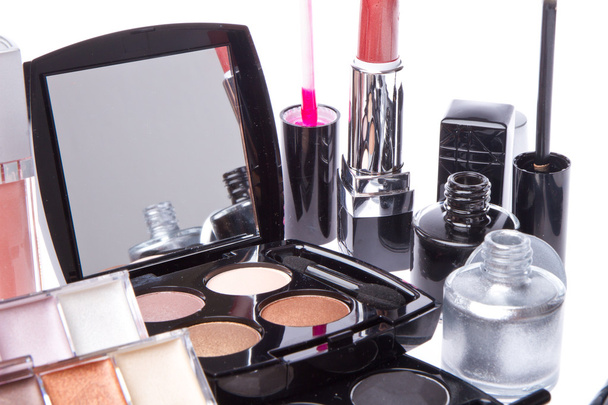 set cosmetische make-up producten - Foto, afbeelding
