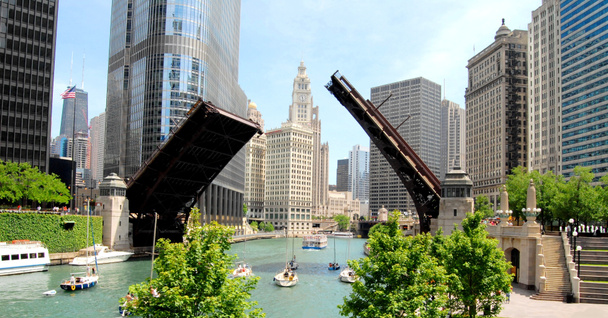 Downtown Chicago Waterfront, Illinois USA - Photo, Image