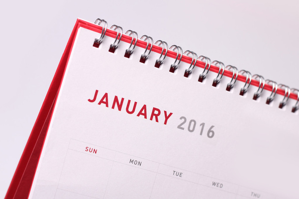 Januari 2016 kalender - Foto, afbeelding