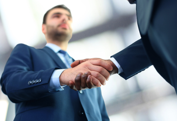 握手を与えるビジネスの男性 - 写真・画像