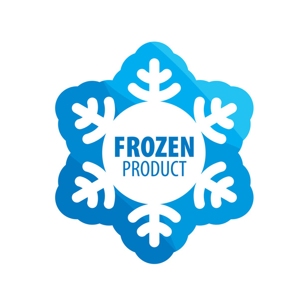 логотип замороженных продуктов
 - Вектор,изображение