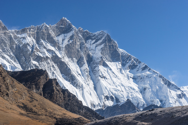 Lhotse mountain peak, Everest region - Photo, Image