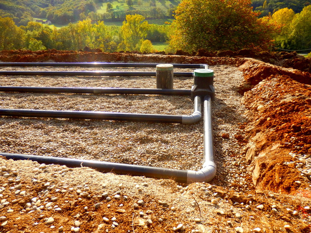Sand and Gravel Filter Bed - Photo, Image