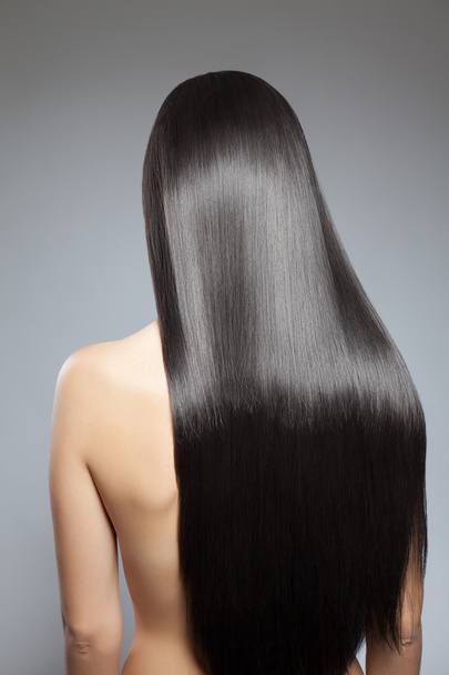 Long straight hair - Zdjęcie, obraz