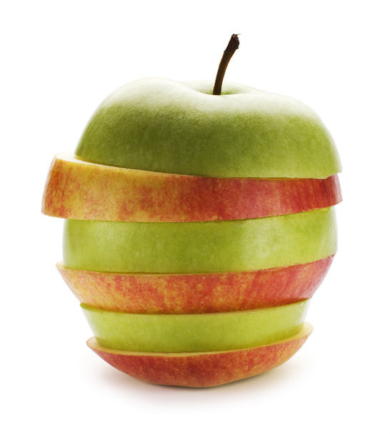 Sliced Apple - Foto, afbeelding