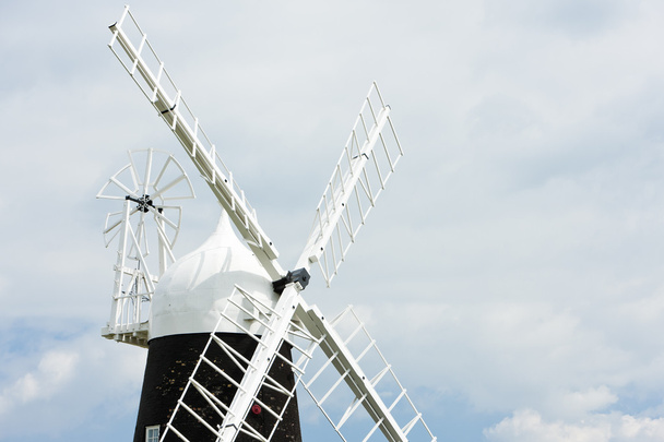 Moulin à vent Stretham, East Anglia, Angleterre
 - Photo, image